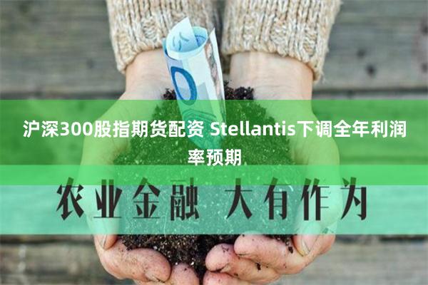 沪深300股指期货配资 Stellantis下调全年利润率预期